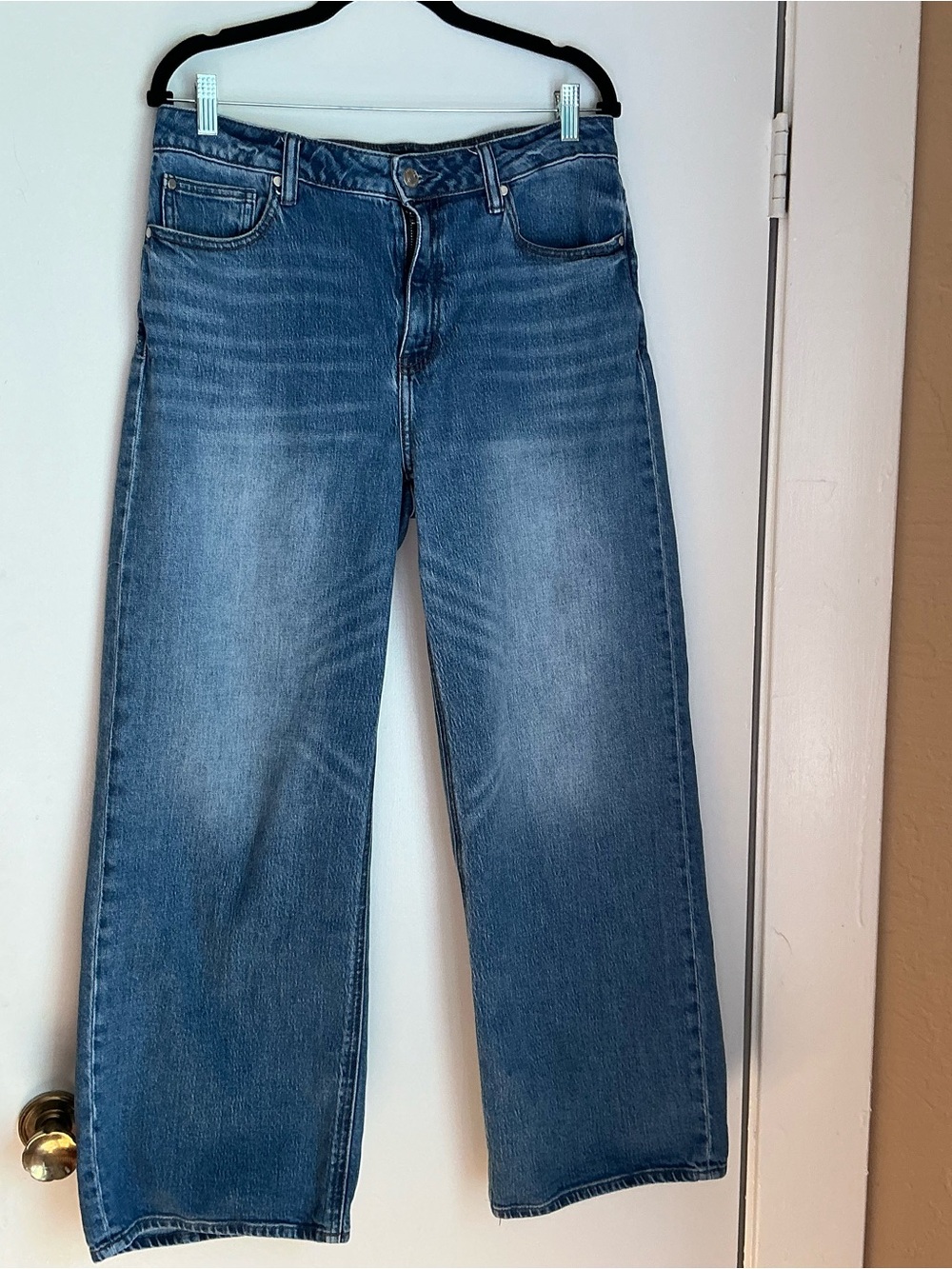 Quince Bella stretch relaxed straight jeans 31 x 30